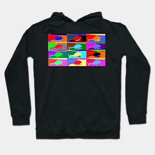 Warhol Helicopters Hoodie